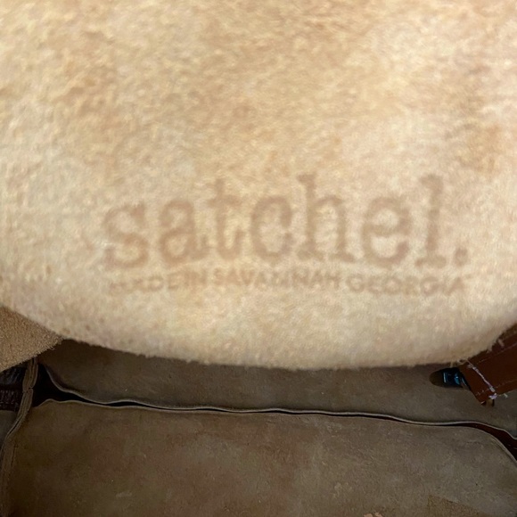 Handcrafted leather tote. - Picture 4 of 5